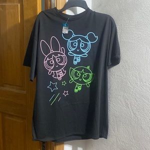 Power Puff girls black ⭐️ T-shirt 2X